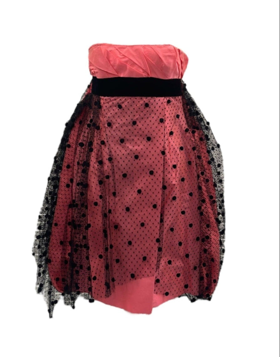 Vintage Christian Lacroix Strapless Bubble Dress