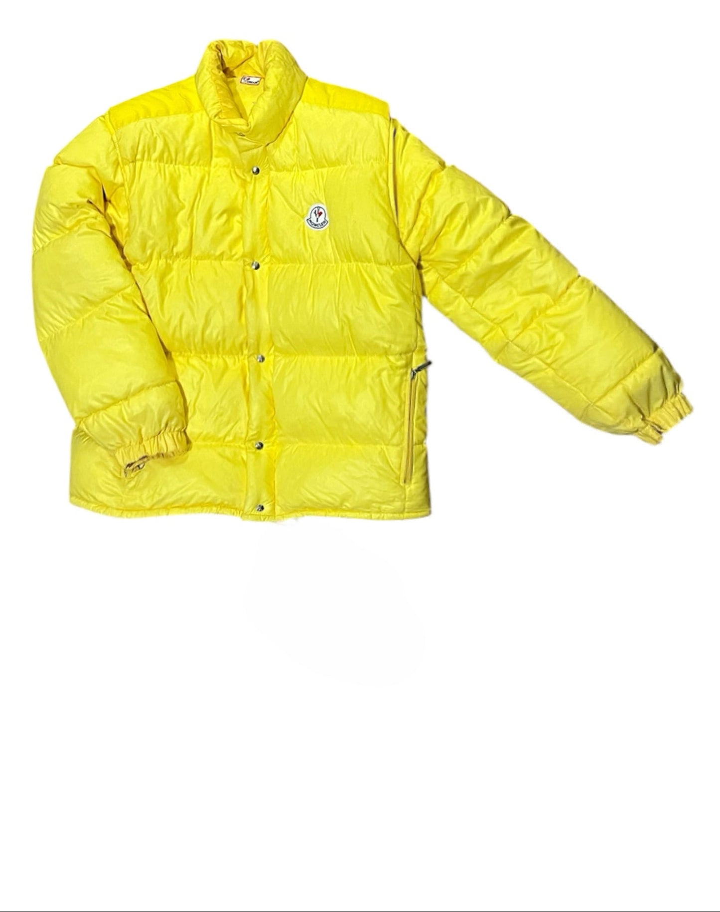 Vintage Moncler Bright Yellow Puffer