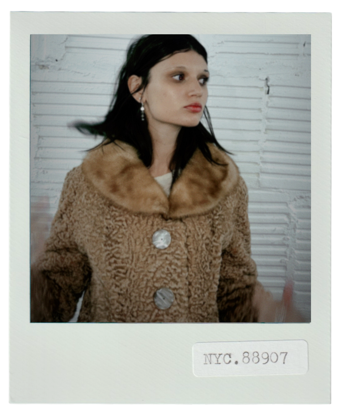 Blonde Persian Lamb Cropped Jacket