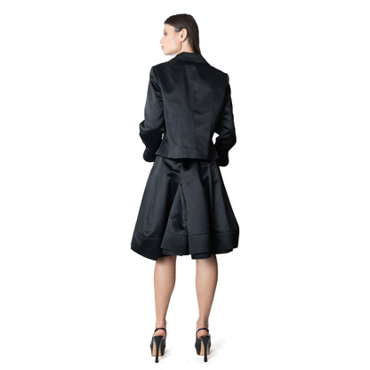 Vintage Two Piece Satin Suit
