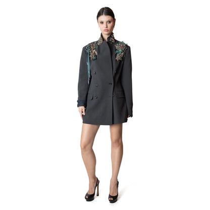Dries Van Noten Bafya Oversize Blazer