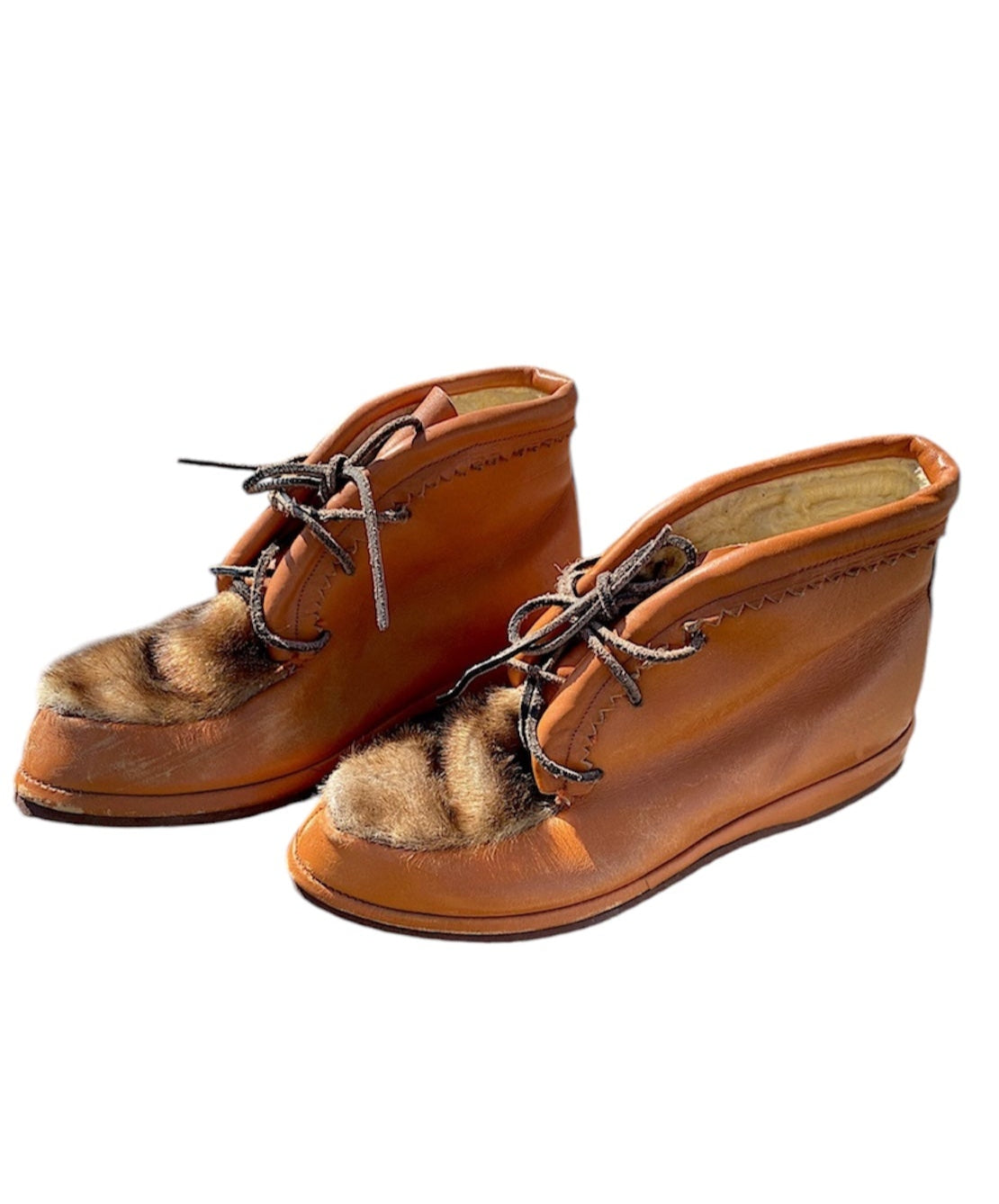 Vintage Apres Leather Ankle Boots