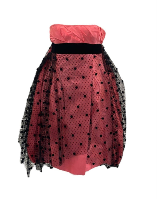 Vintage Christian Lacroix Strapless Bubble Dress