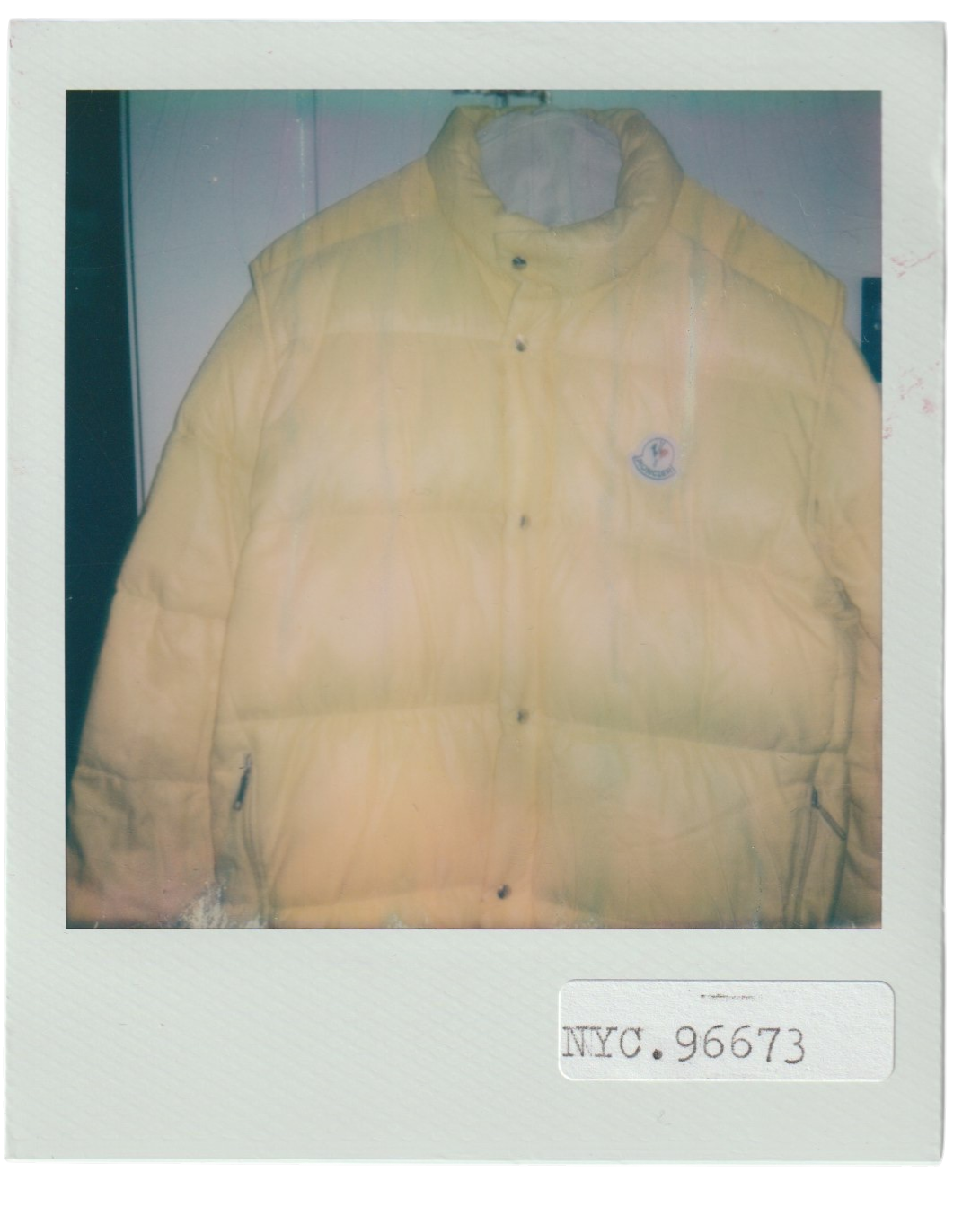 Vintage Moncler Bright Yellow Puffer