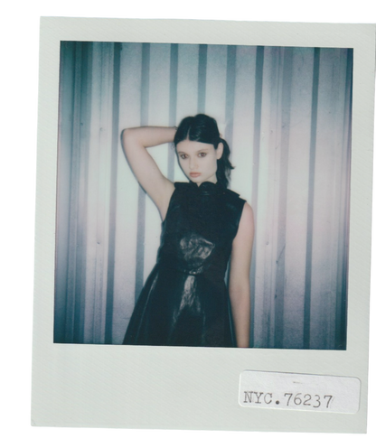 Yves Saint Laurent Leather Mini Dress