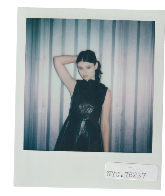 Yves Saint Laurent Leather Mini Dress