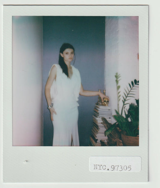 Antonio Berardi Long Ivory Vintage Gown