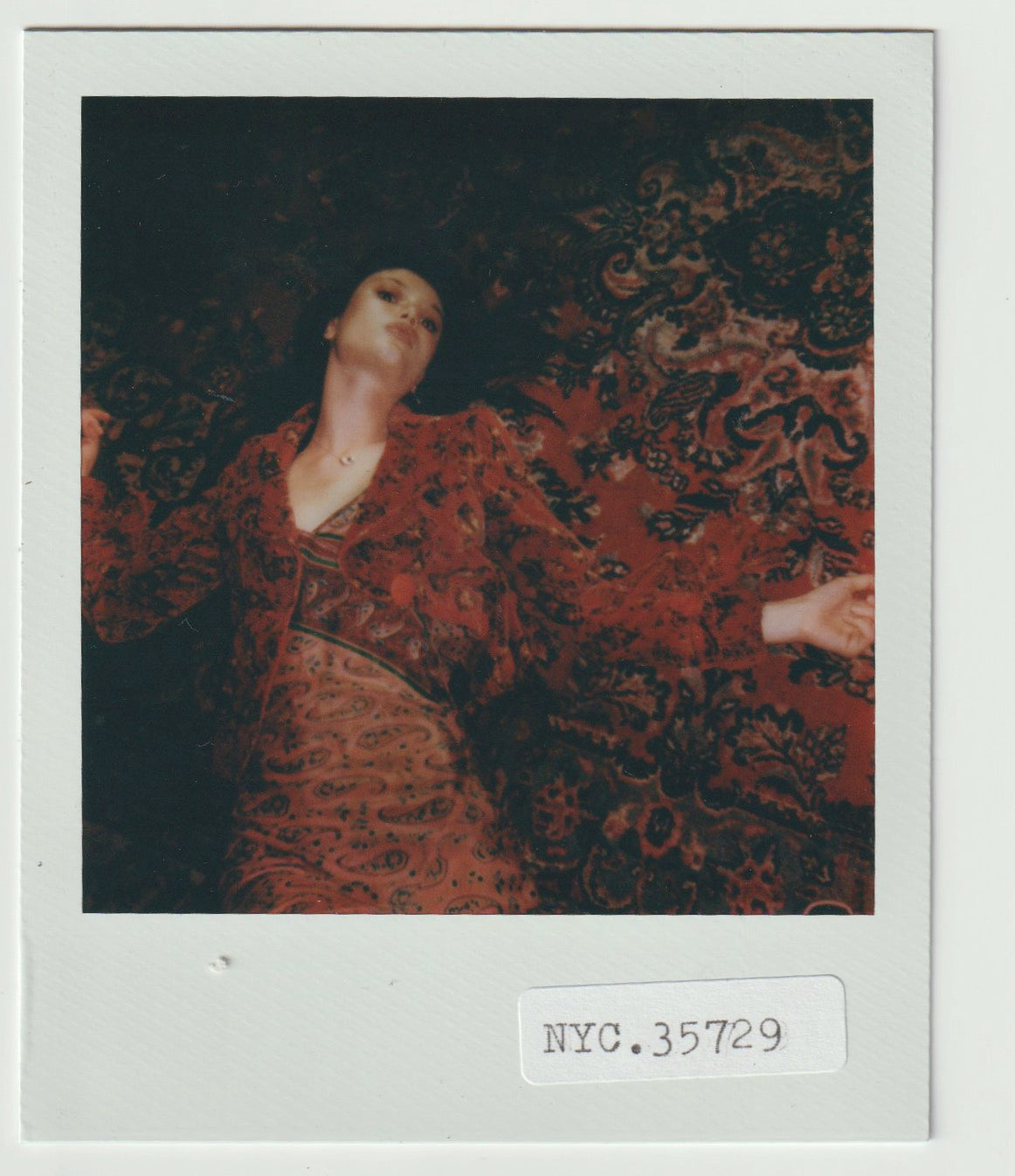 Tracy Feith Silk Paisley Spaghetti Strap Dress