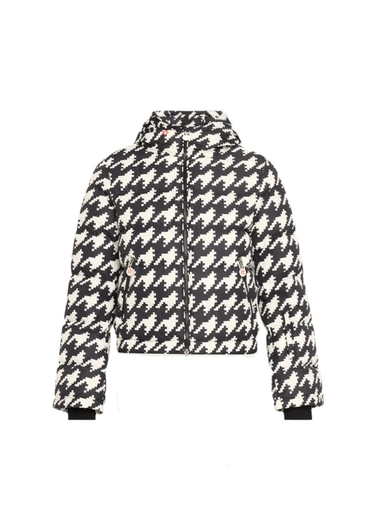 Perfect Moment Houndstooth Ski Jacket Small